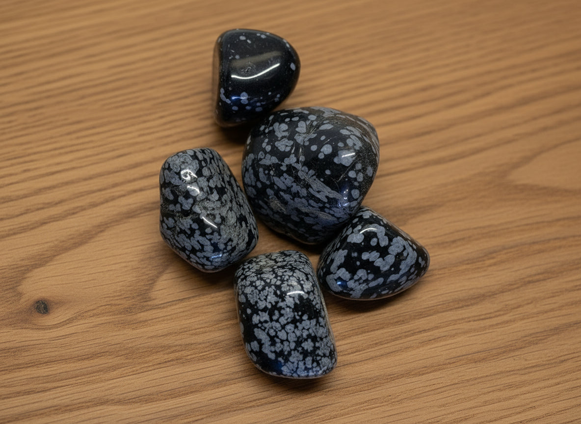 Ossidiana Fiocco di Neve