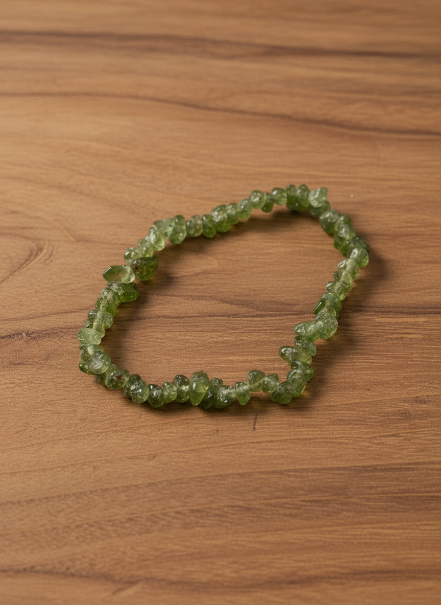 Bracciale Chips Epidoto