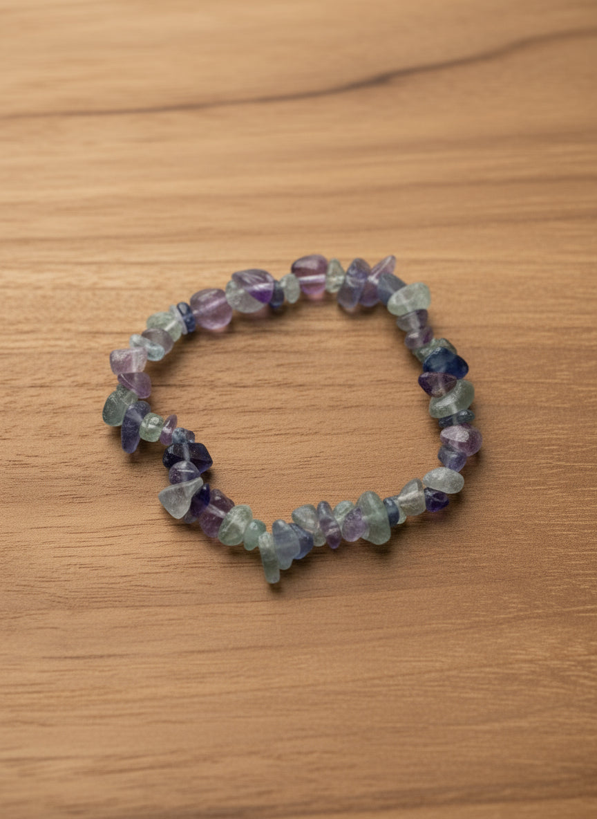 Bracciale Chips Fluorite