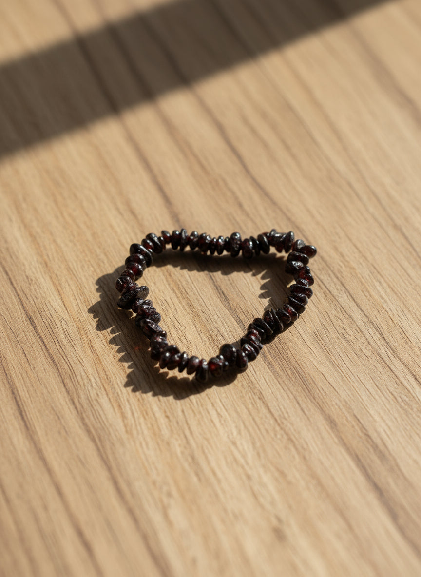 Bracciale Chips Granato