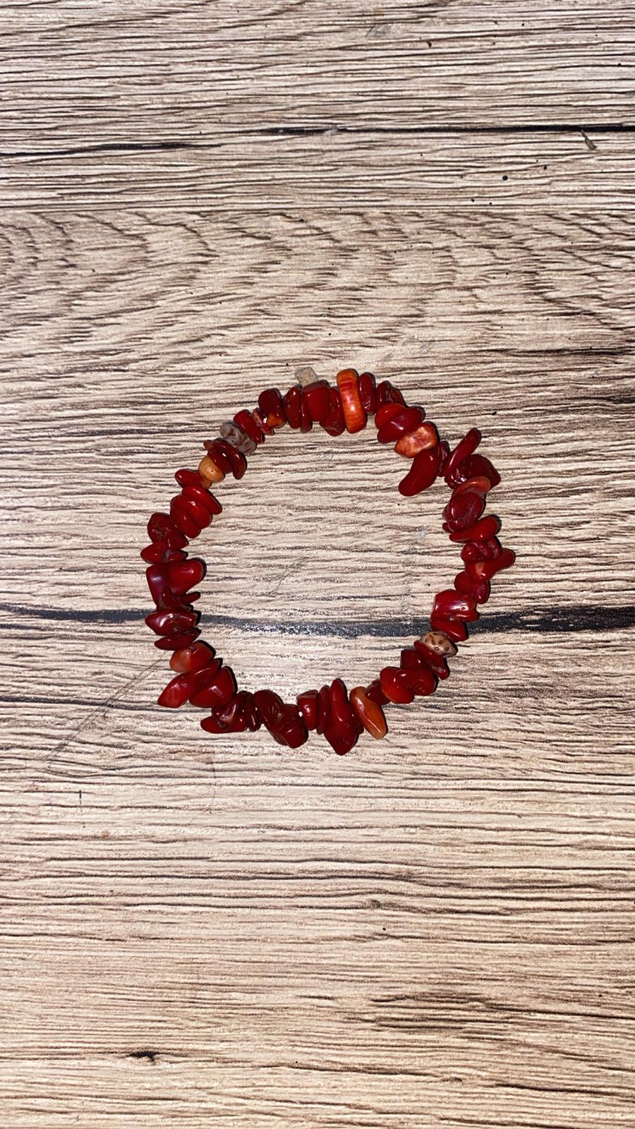 bracciale chips Corniola